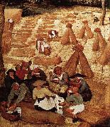 Pieter Bruegel the Elder The Corn Harvest painting